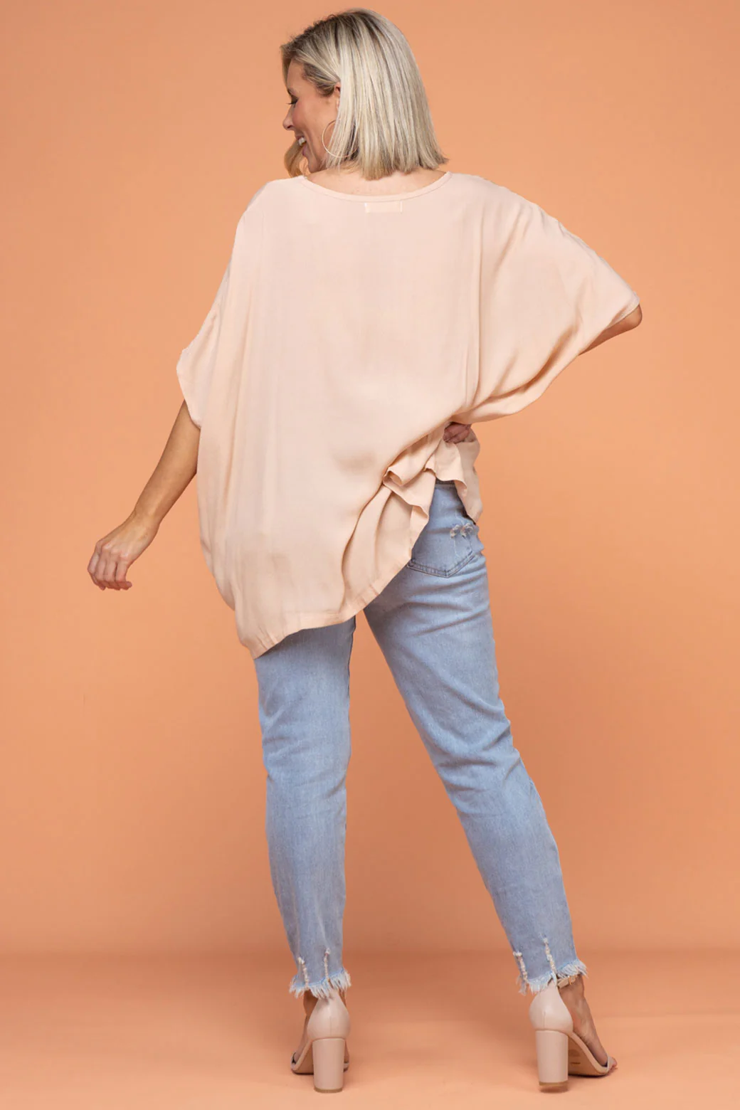 Brodie Drape Top Blush - Image 10