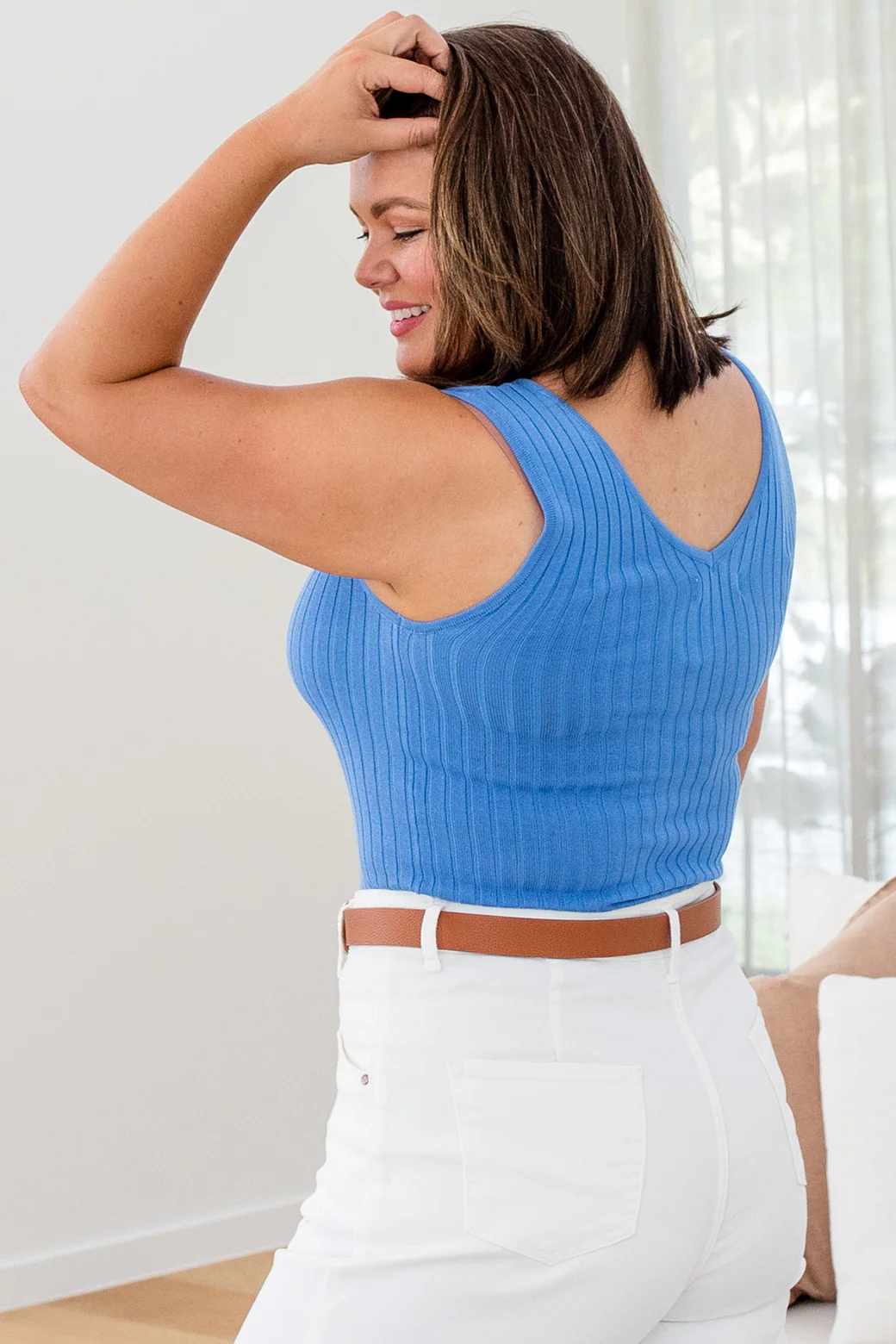 Final Sale | Drift Tank Mid Blue - Image 12