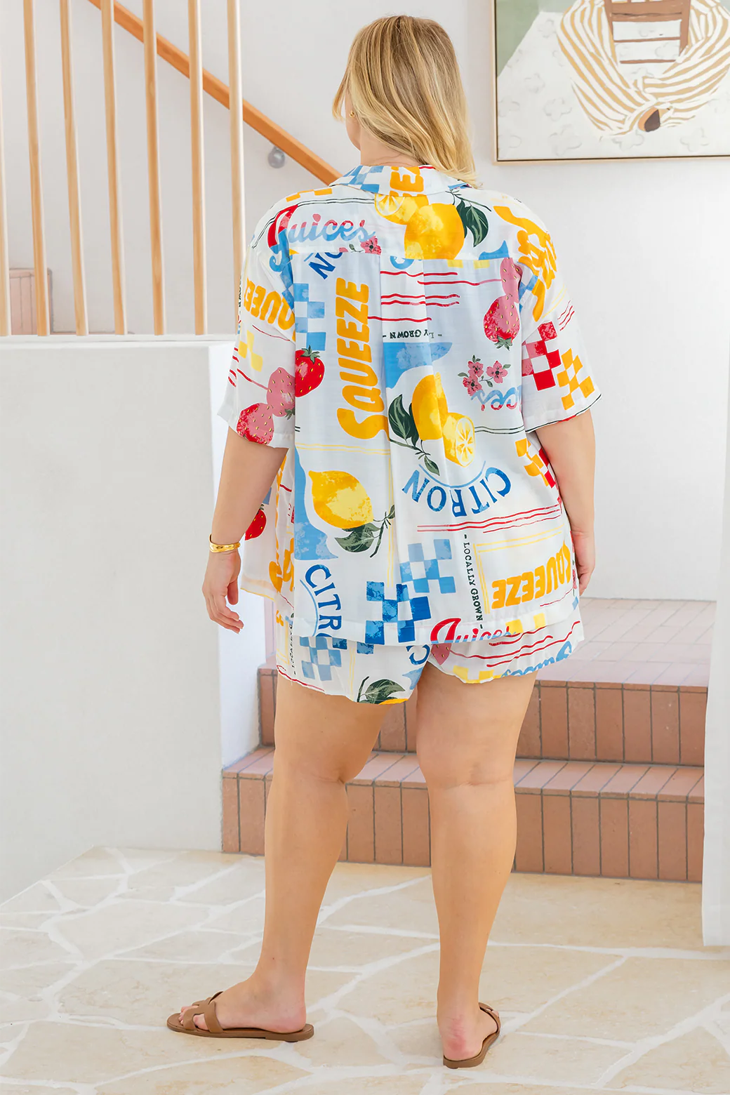 FINAL SALE | Kelsey Short Limoncello Print - Image 11
