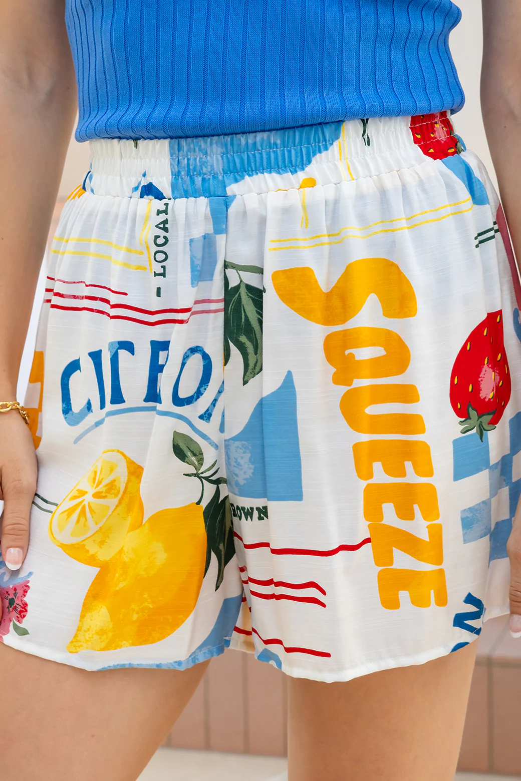 FINAL SALE | Kelsey Short Limoncello Print - Image 12