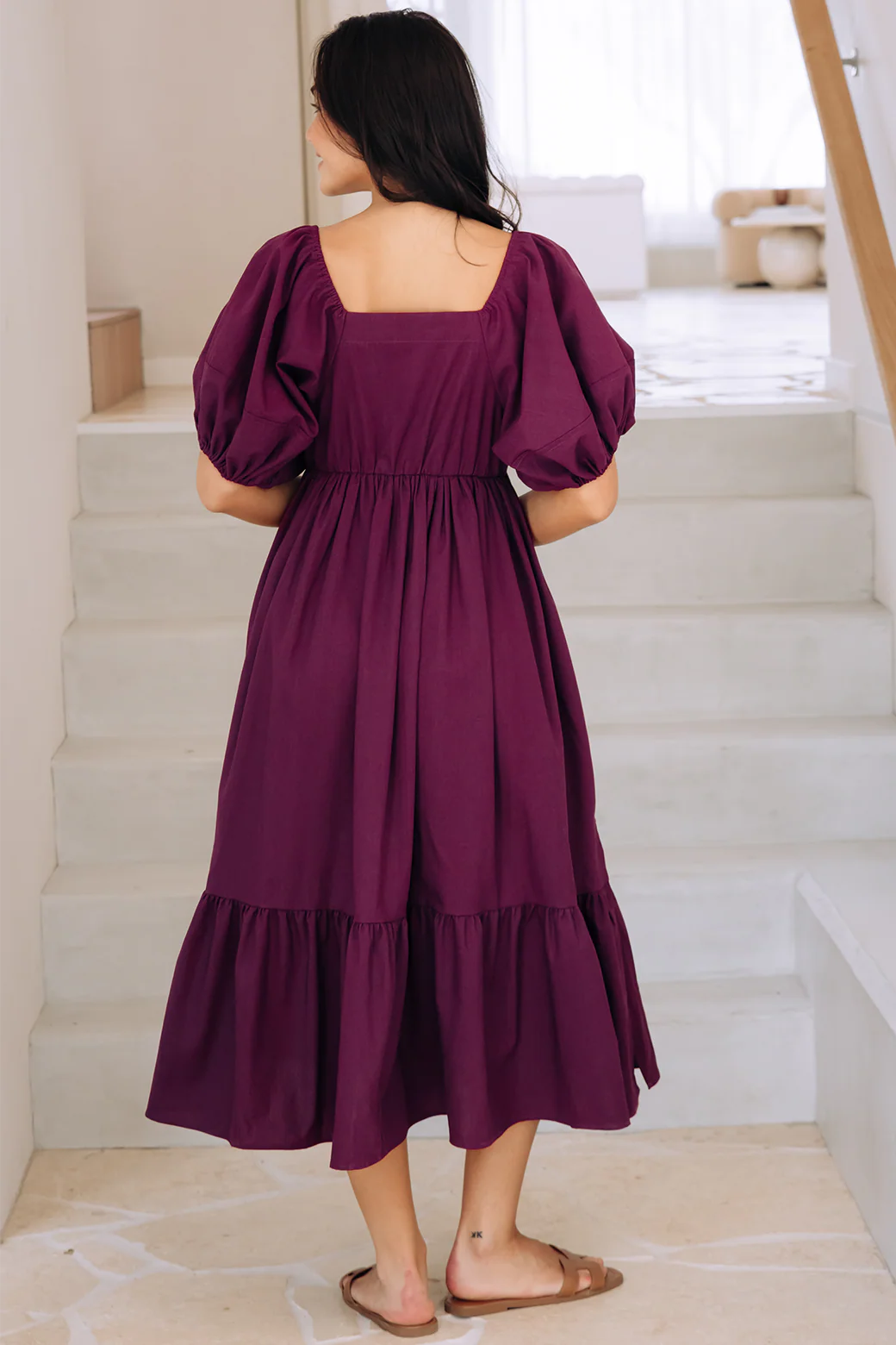 Final Sale | Mikayla Midi Dress Orchid - Image 11
