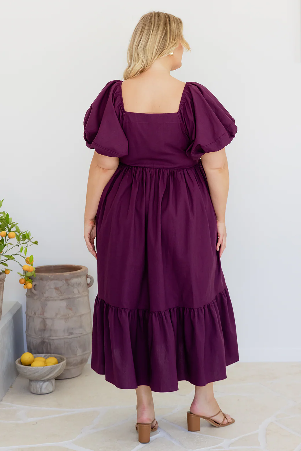 Final Sale | Mikayla Midi Dress Orchid - Image 8