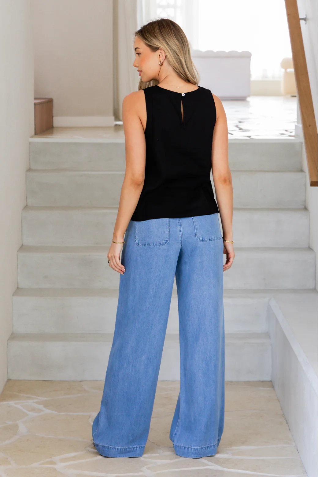Trudy Shell Top Black - Image 7