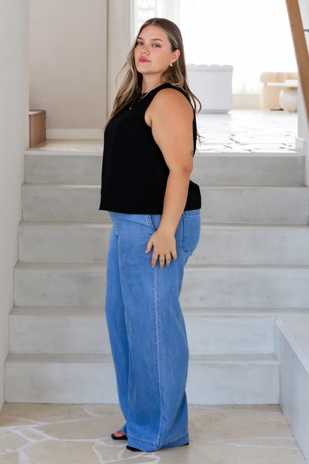 Trudy Shell Top Black - Image 9
