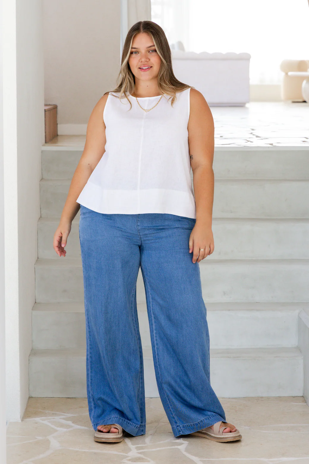 Trudy Shell Top White - Image 3