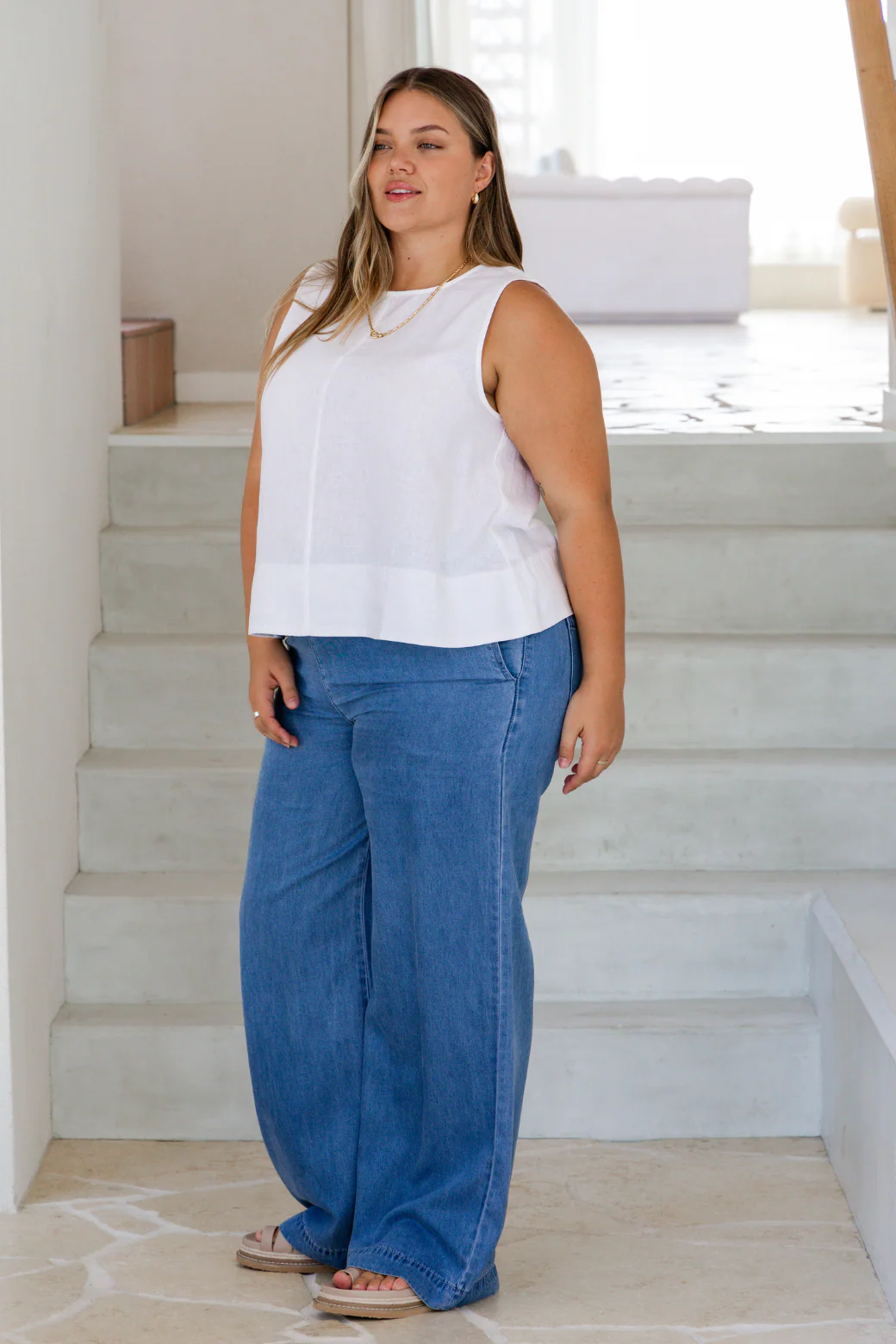 Trudy Shell Top White - Image 7