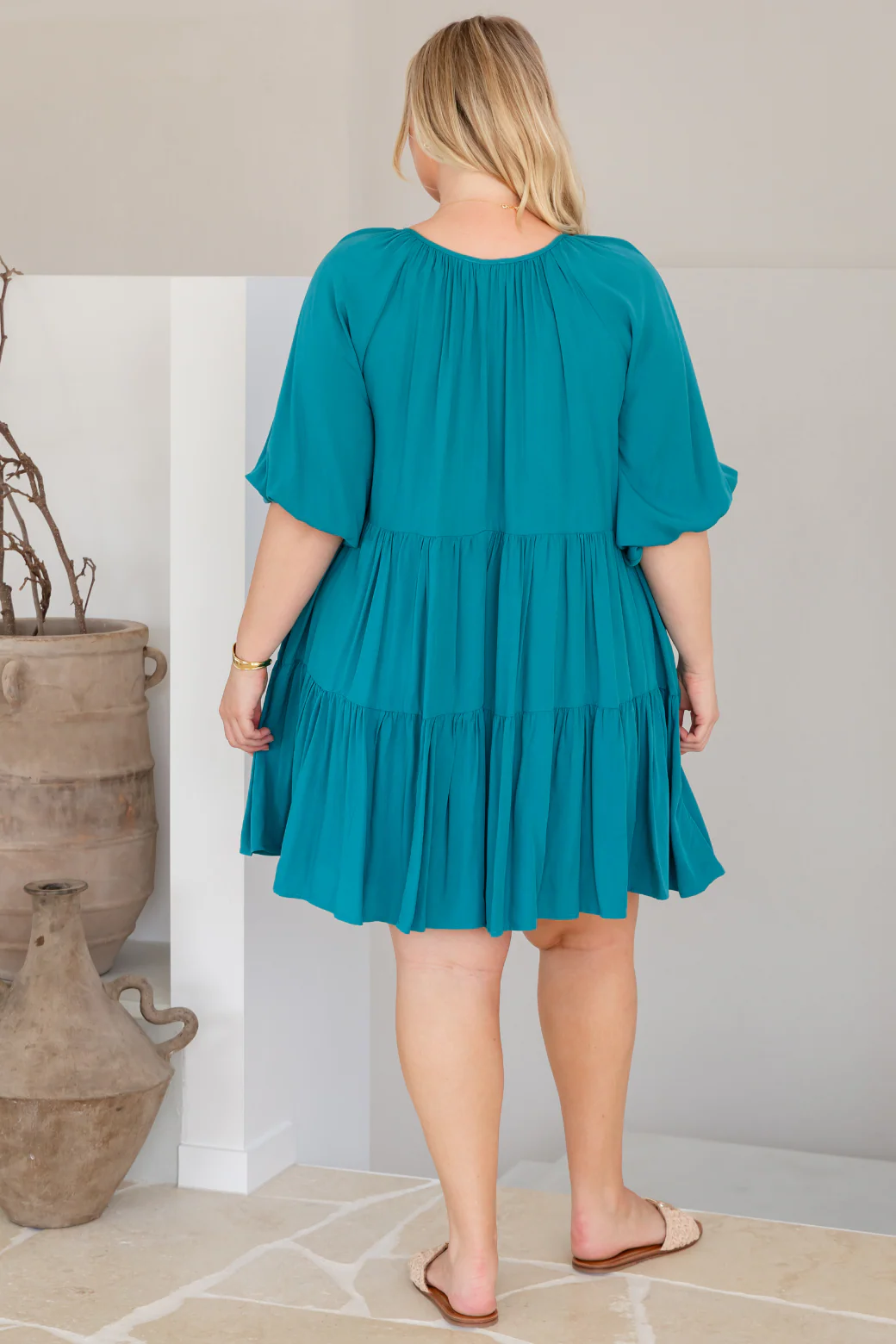 FINAL SALE | Venus Dress Deep Teal - Image 14